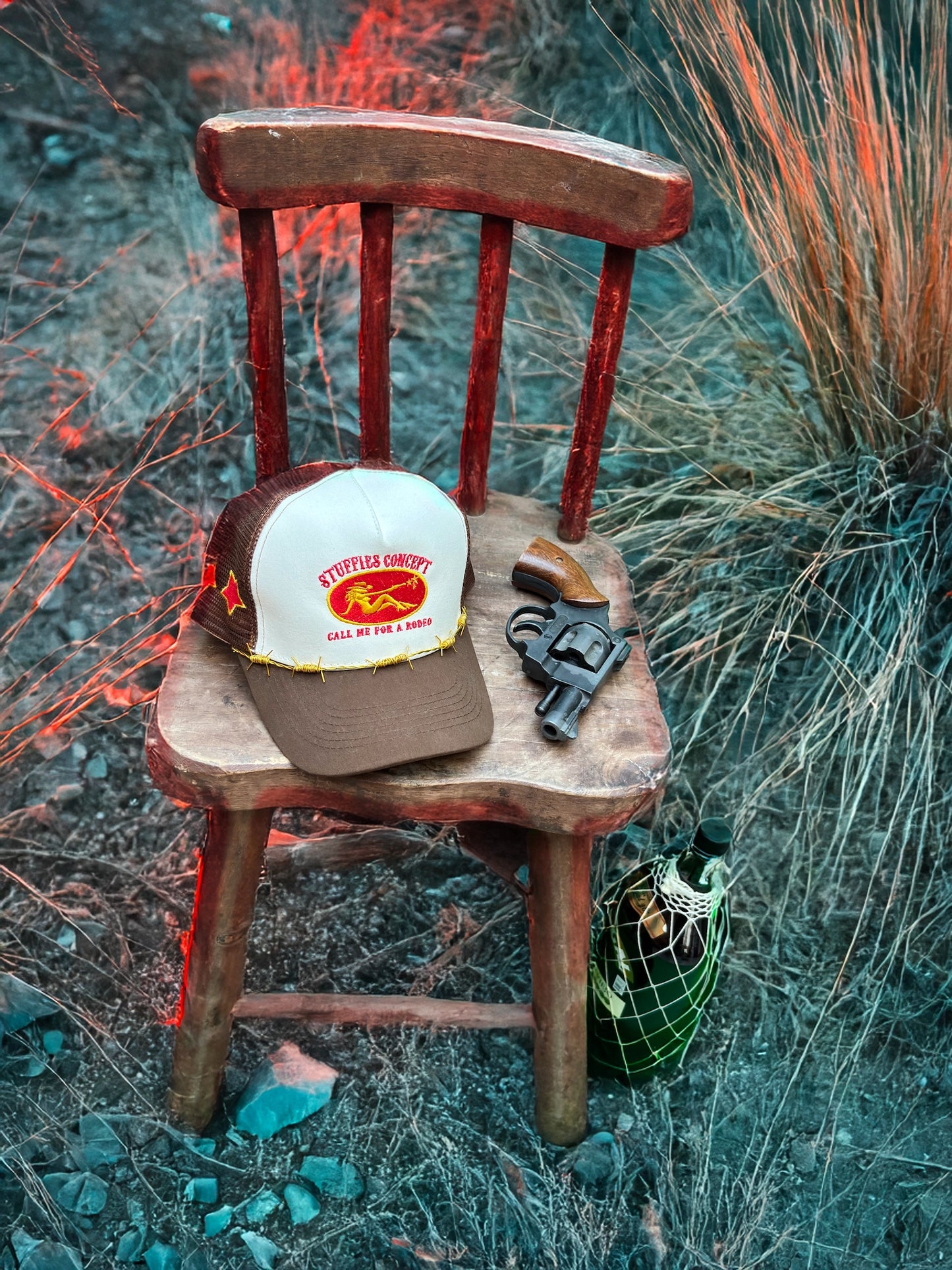 Three Stars Trucker Hat