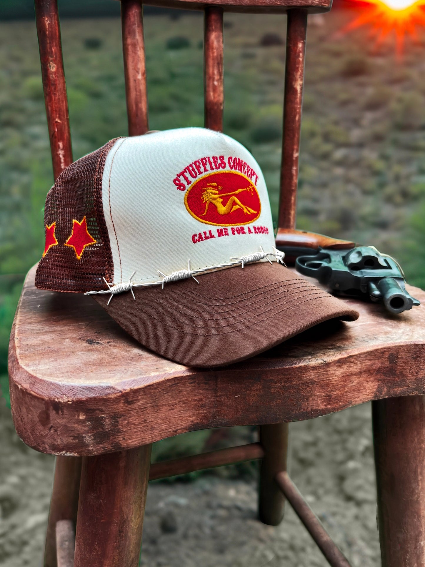 Three Stars Trucker Hat