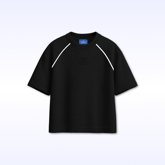 Stella Boxy-Slim Black Tee