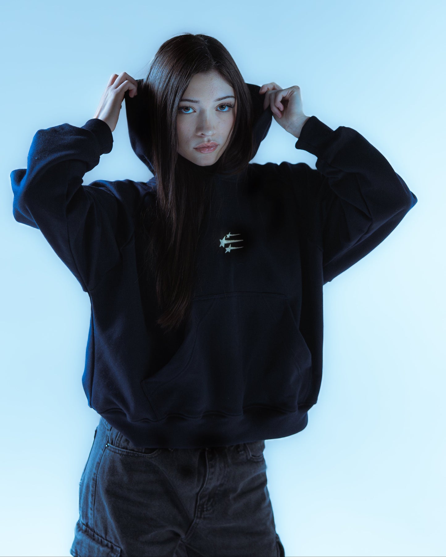 DICE HOODIE "Third Edition" Blue Navy