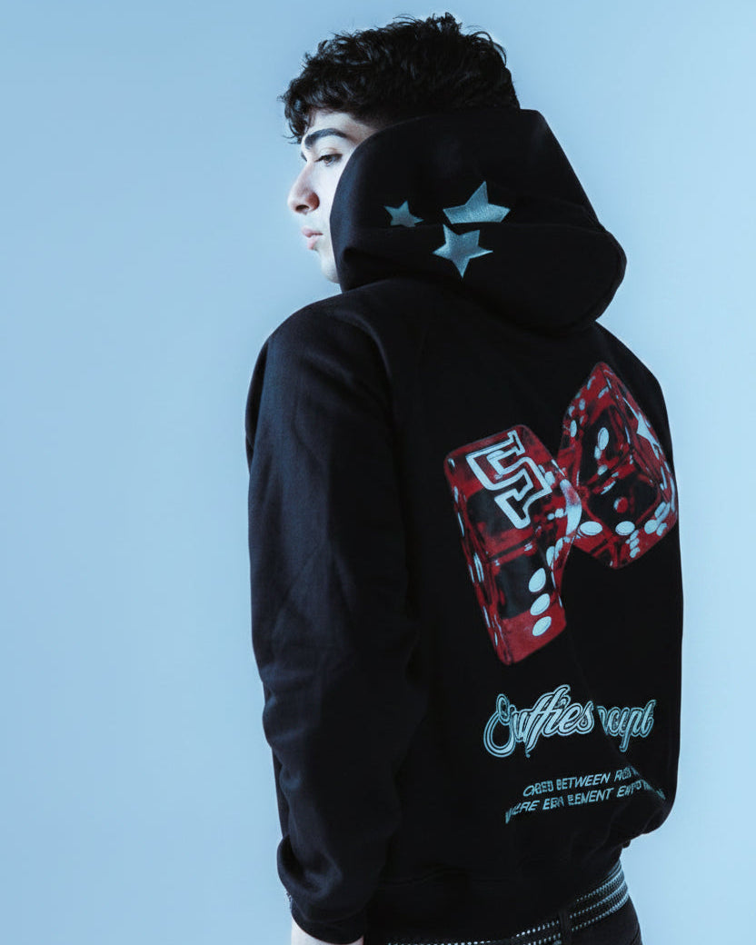 DICE HOODIE "Third Edition" Black