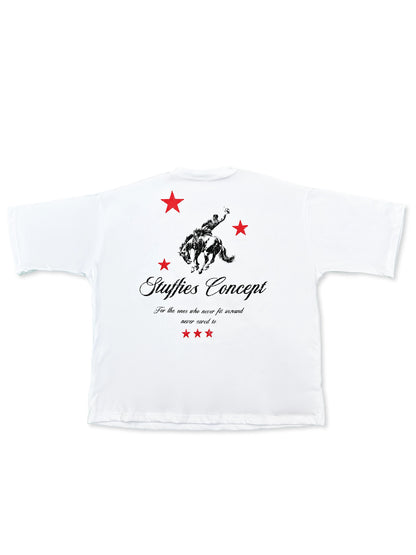 Rodeo Time White Tee