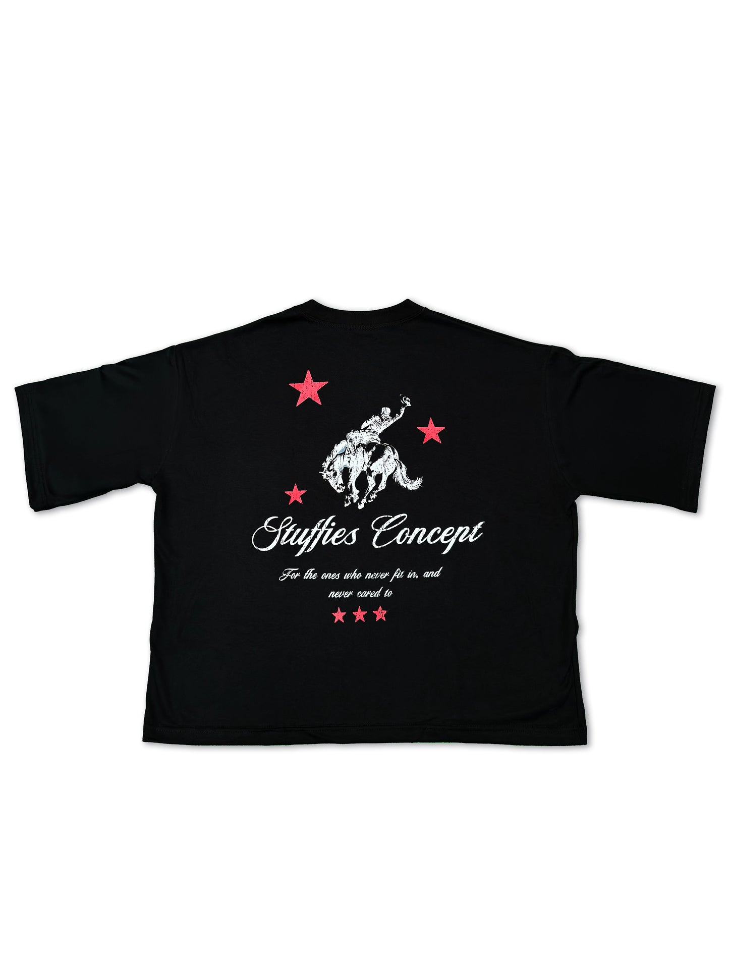 Rodeo Time Black Tee