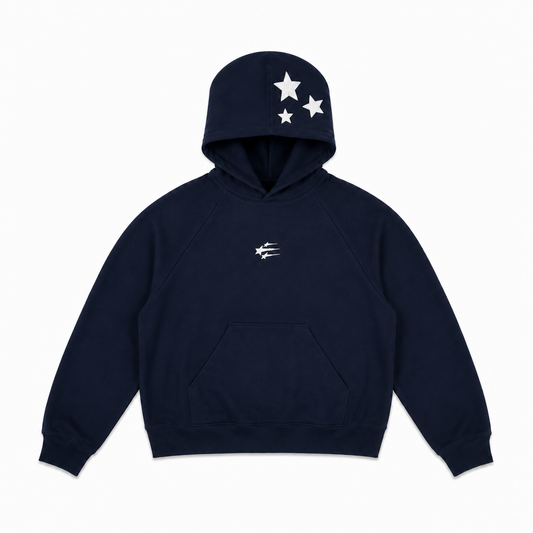 DICE HOODIE "Third Edition" Blue Navy