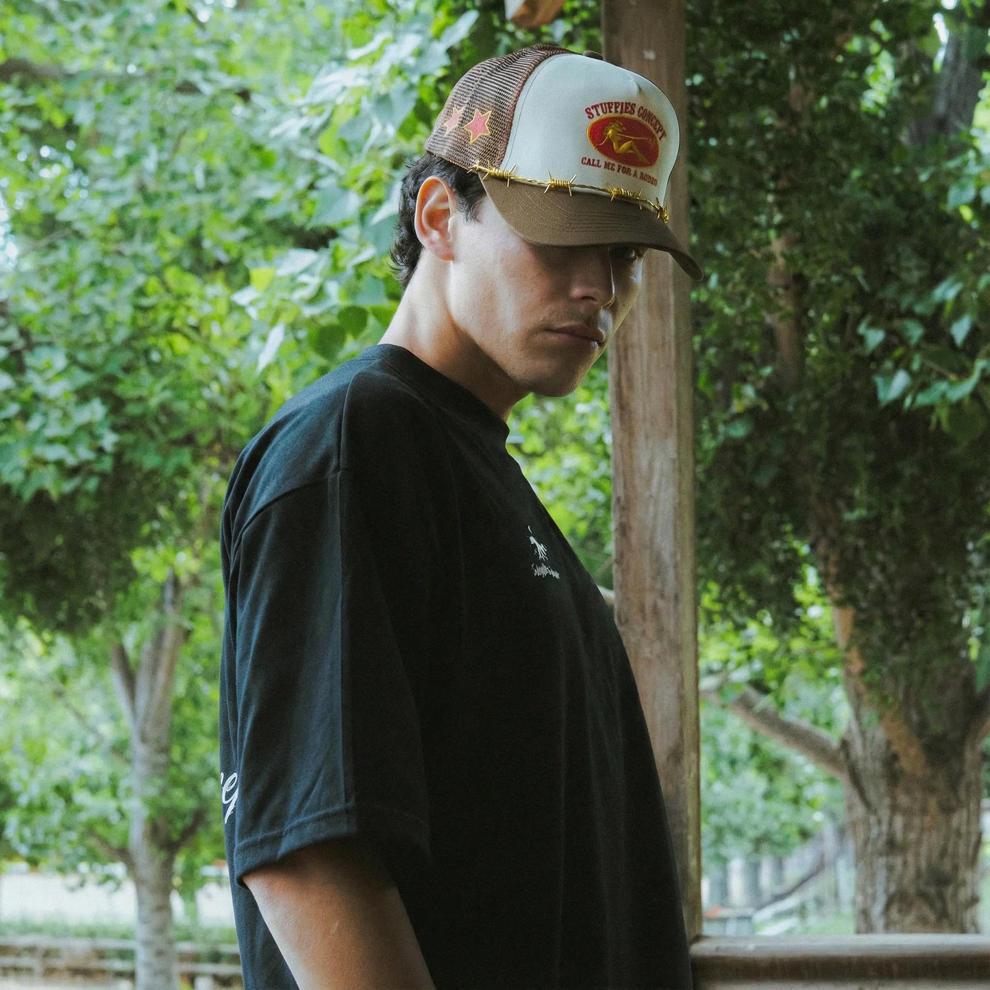 Three Stars Trucker Hat