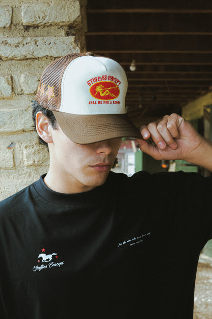 Rodeo Time Black Tee